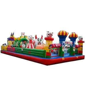 項(xiàng)城蓮花愛童氣模 專業(yè)供應(yīng)高品質(zhì)狼堡10*8充氣城堡及淘氣堡